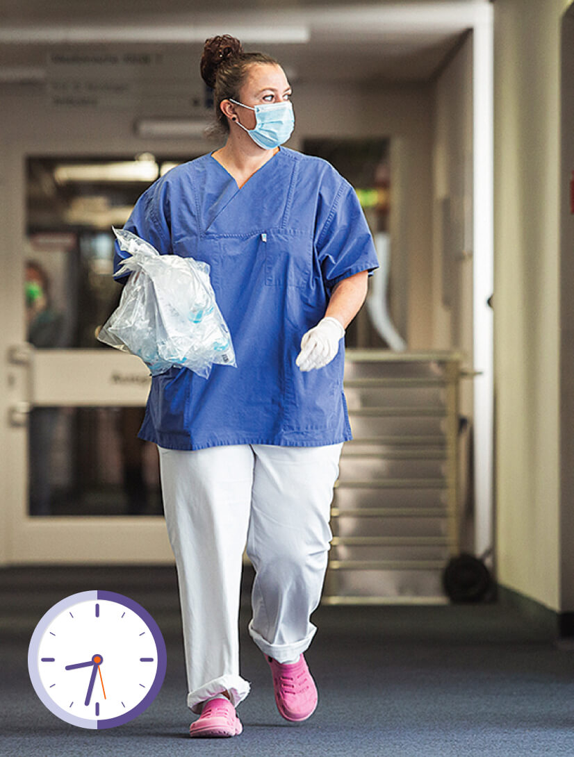 Foto: Nick Neufeld, Uhren-Grafik: panimoni | iStockphoto.com