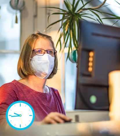 Foto: Nick Neufeld, Uhren-Grafik: panimoni | iStockphoto.com