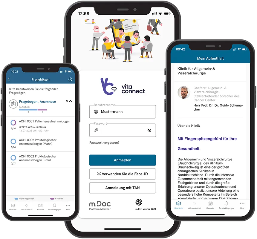 Mockups: Klinikum Braunschweig Mockups: Klinikum Braunschweig