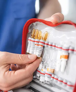 Foto: Nick Neufeld Medikamentöses Equipment